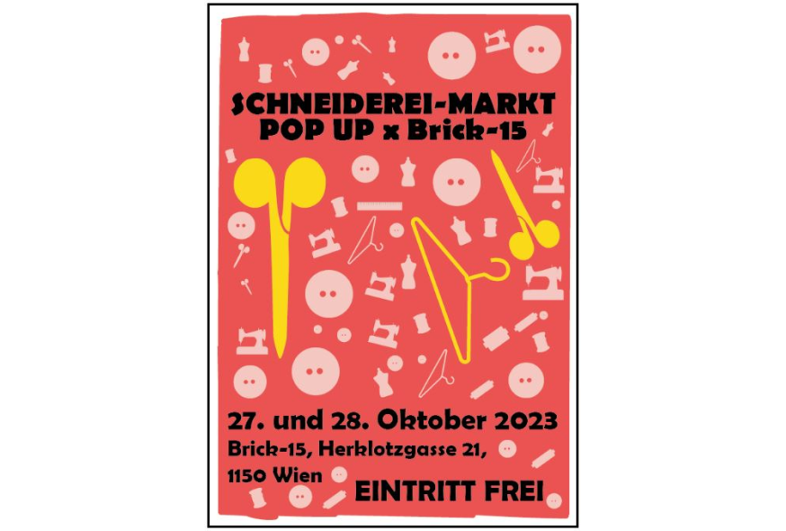 Schneiderei Pop Up in Wien im Oktober 2023